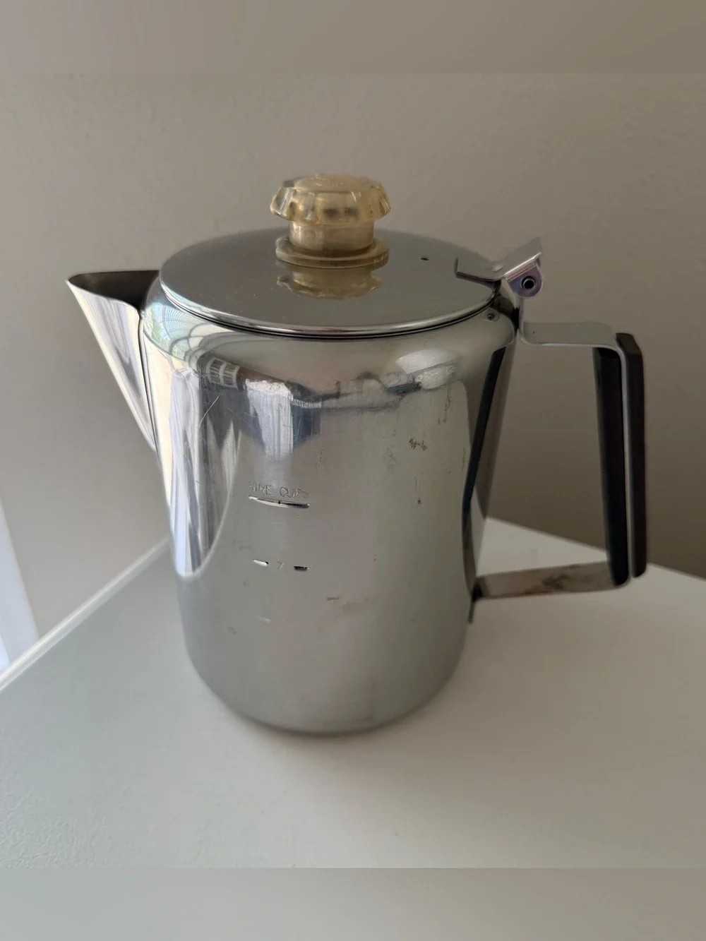 Vintage Stainless Steel Stovetop 9 Cup Coffee Percolator | Camping Hong Kong